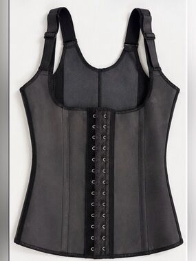DivaFit Control Vest XS Black Waist Cincher Shapewear / waist trainer